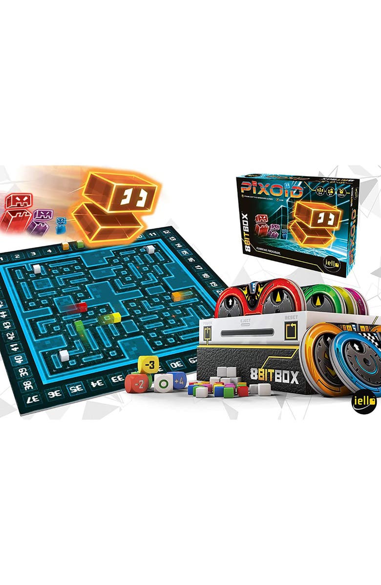 IELLO 8 Bit Box Board Game, Retro Gaming, 36 Players, 1545 Min, Kids Ages 8+, Alternate, color, 