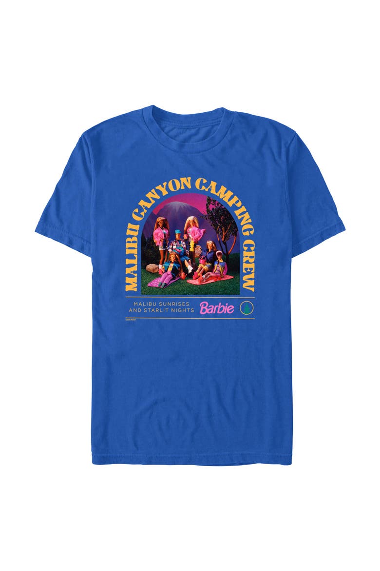 Men's Malibu Canyon Camping Crew T-Shirt, Main, color, Royal Blue
