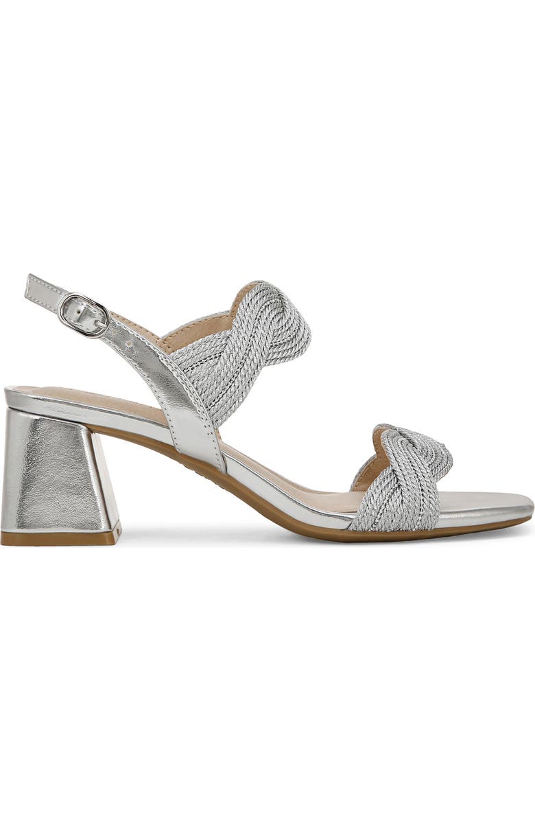 LifeStride Charnelle Slingback Sandal, Alternate, color, Silver
