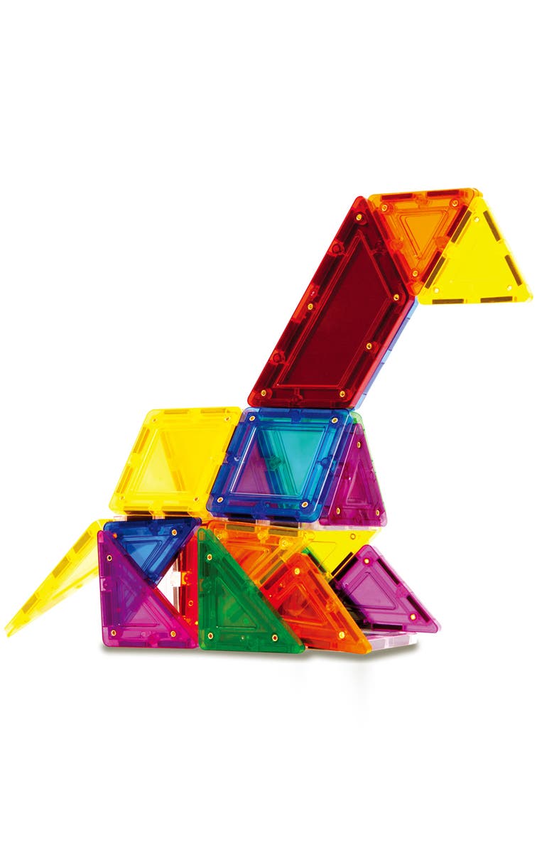 Magformers Tileblox 60-Piece Rainbow Magnetic Construction Set, Alternate, color, 