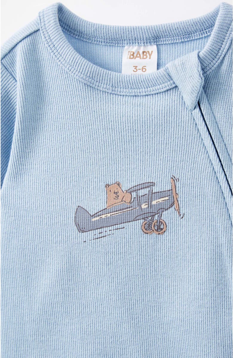 Cotton On Kids The Billie Short Sleeve Zip Romper, Alternate, color, 