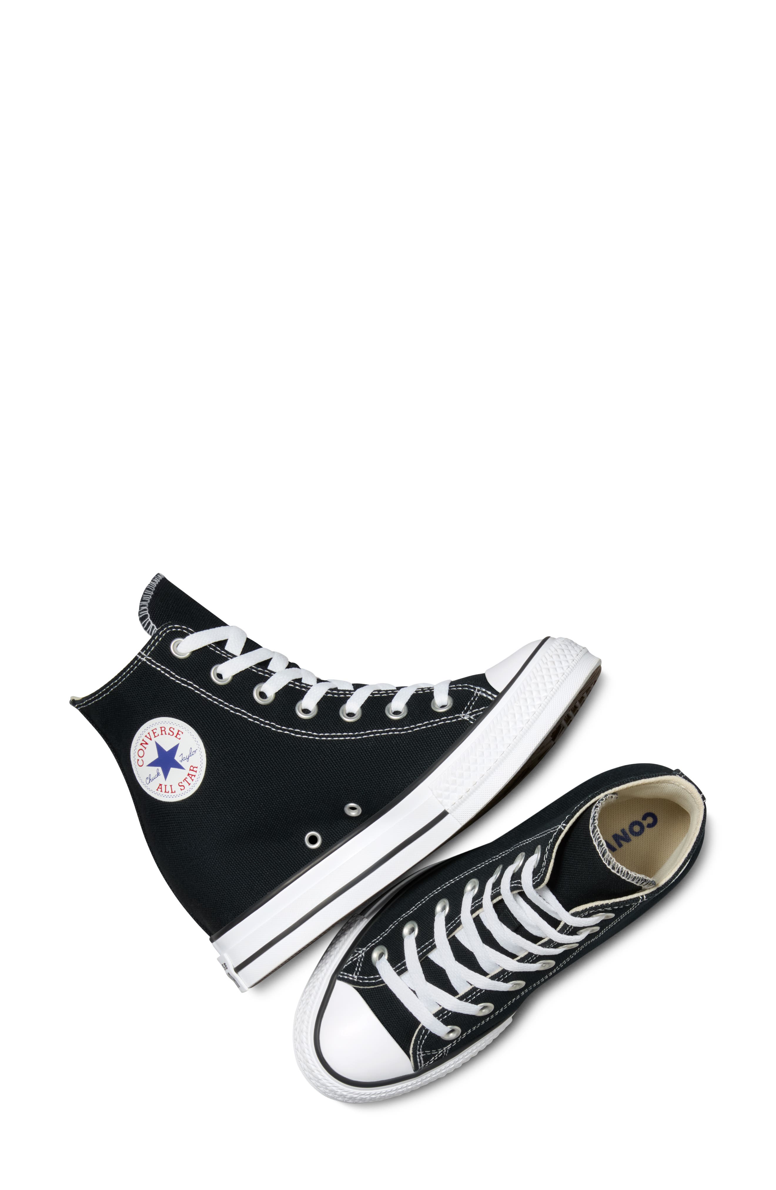 Converse Chuck Taylor<sup>®</sup> All Star<sup>®</sup> Wedge Platform High Top Sneaker, Alternate, color, 