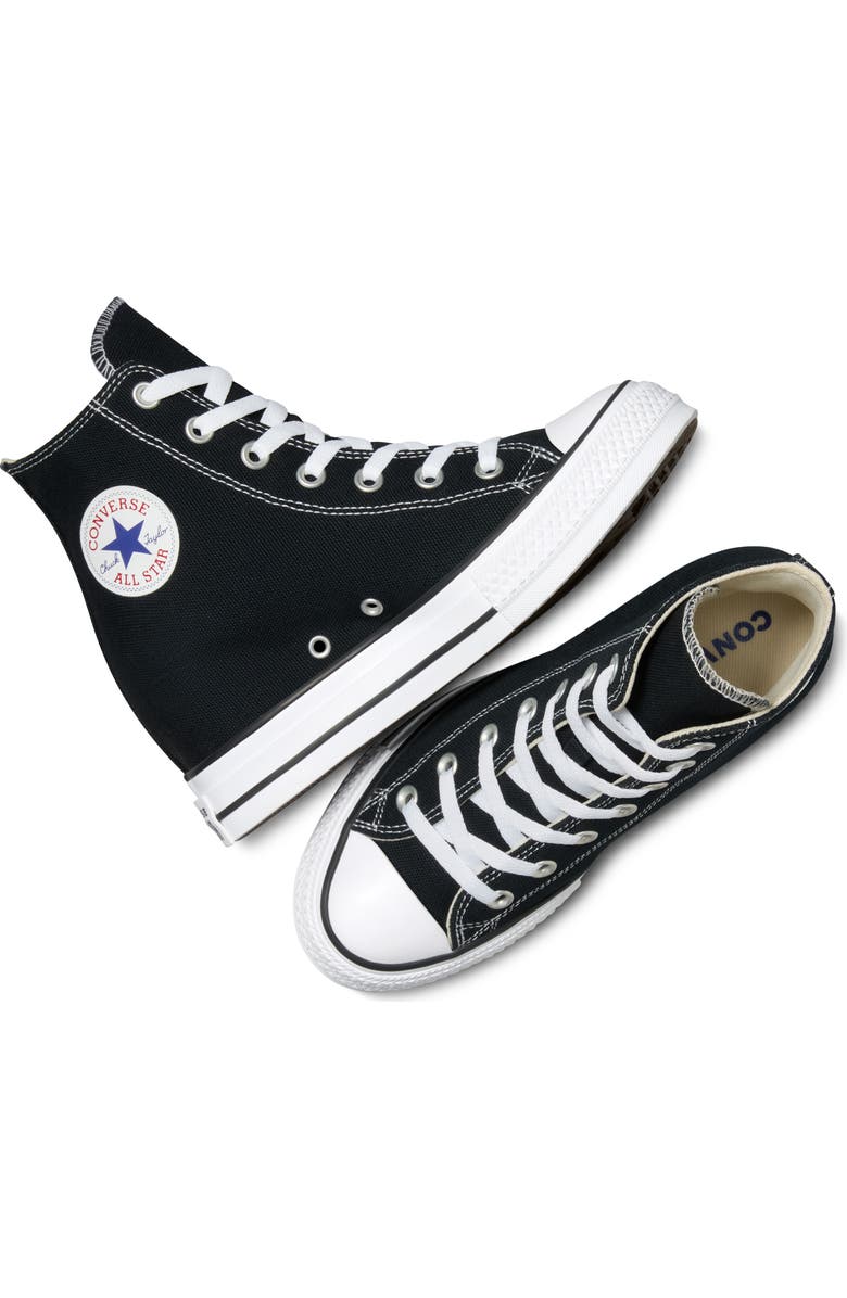 Converse Chuck Taylor<sup>®</sup> All Star<sup>®</sup> Wedge Platform High Top Sneaker, Alternate, color,