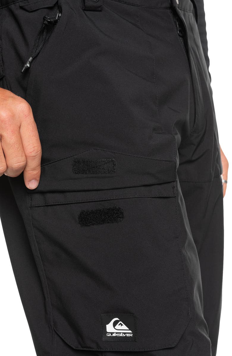 Quiksilver Waterproof Utility Snow Pants, Alternate, color, 