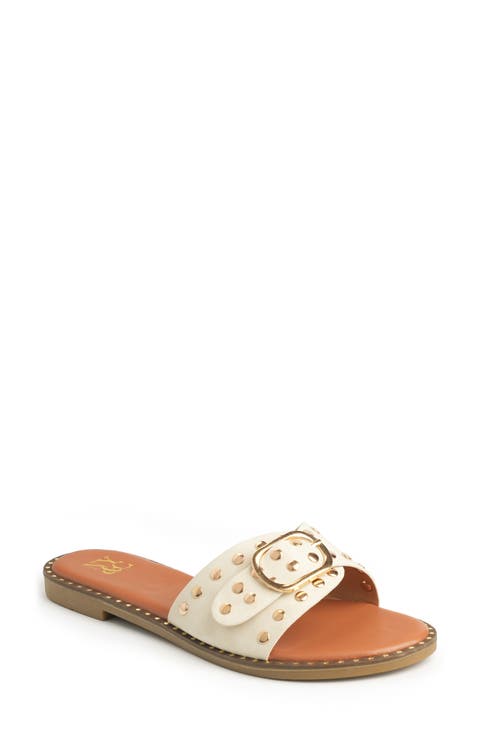 Westly Buckle Slide Sandal