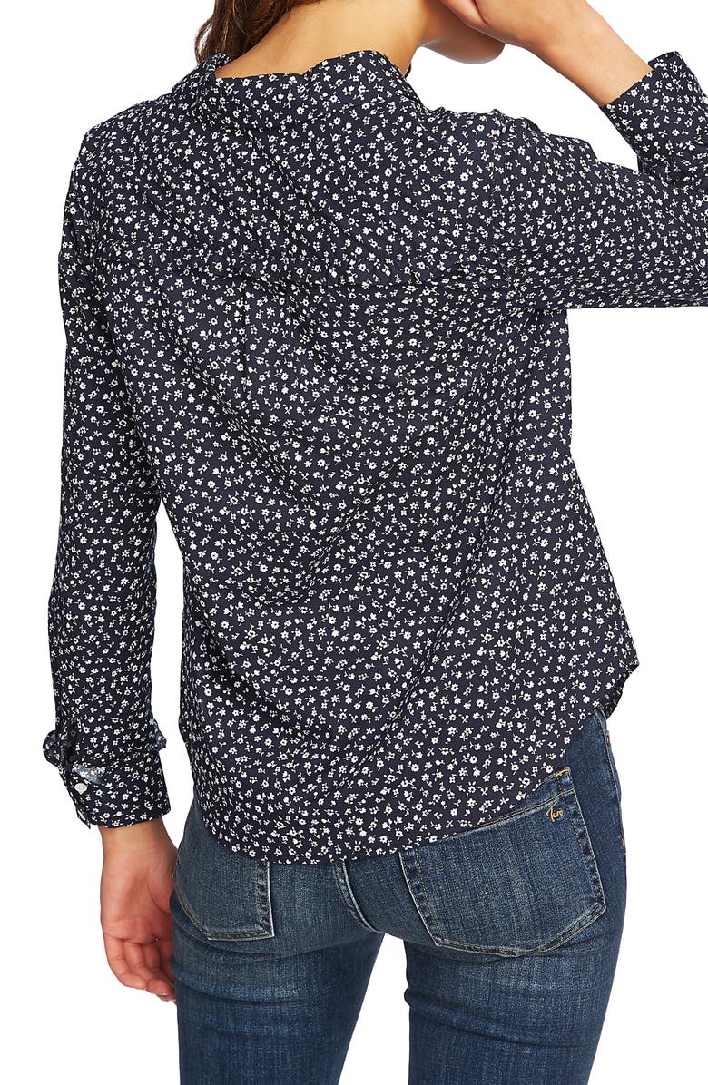 Court & Rowe Harley Button-Up Shirt, Alternate, color, Rich Black