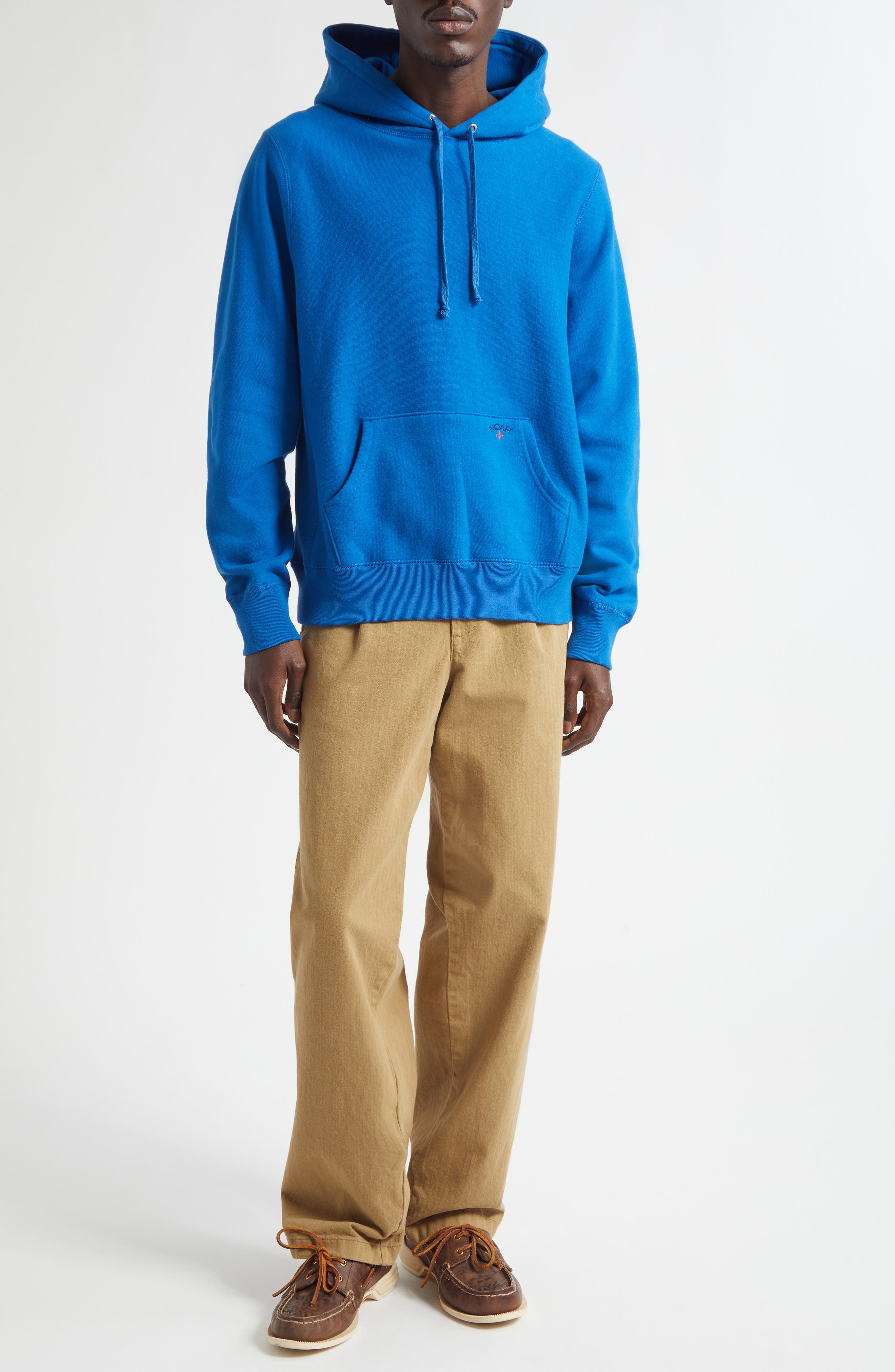 Double Pleat Cotton Herringbone Pants - image 2