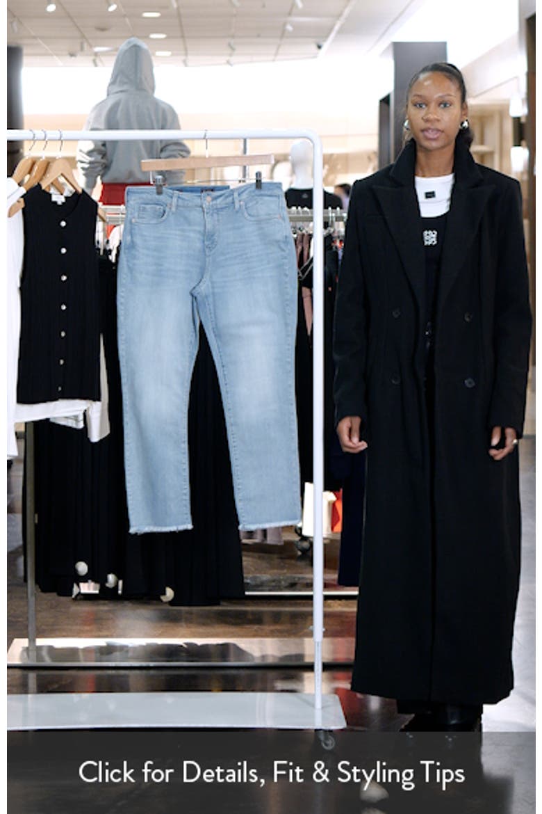 Sheri Frayed Ankle Straight Leg Jeans video