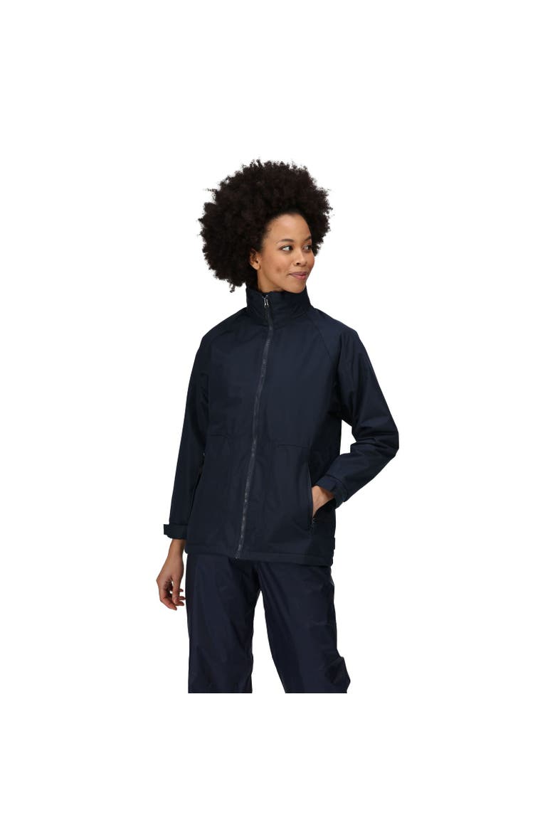 Ladies/Womens Waterproof Windproof Jacket, Alternate, color, Navy Blue