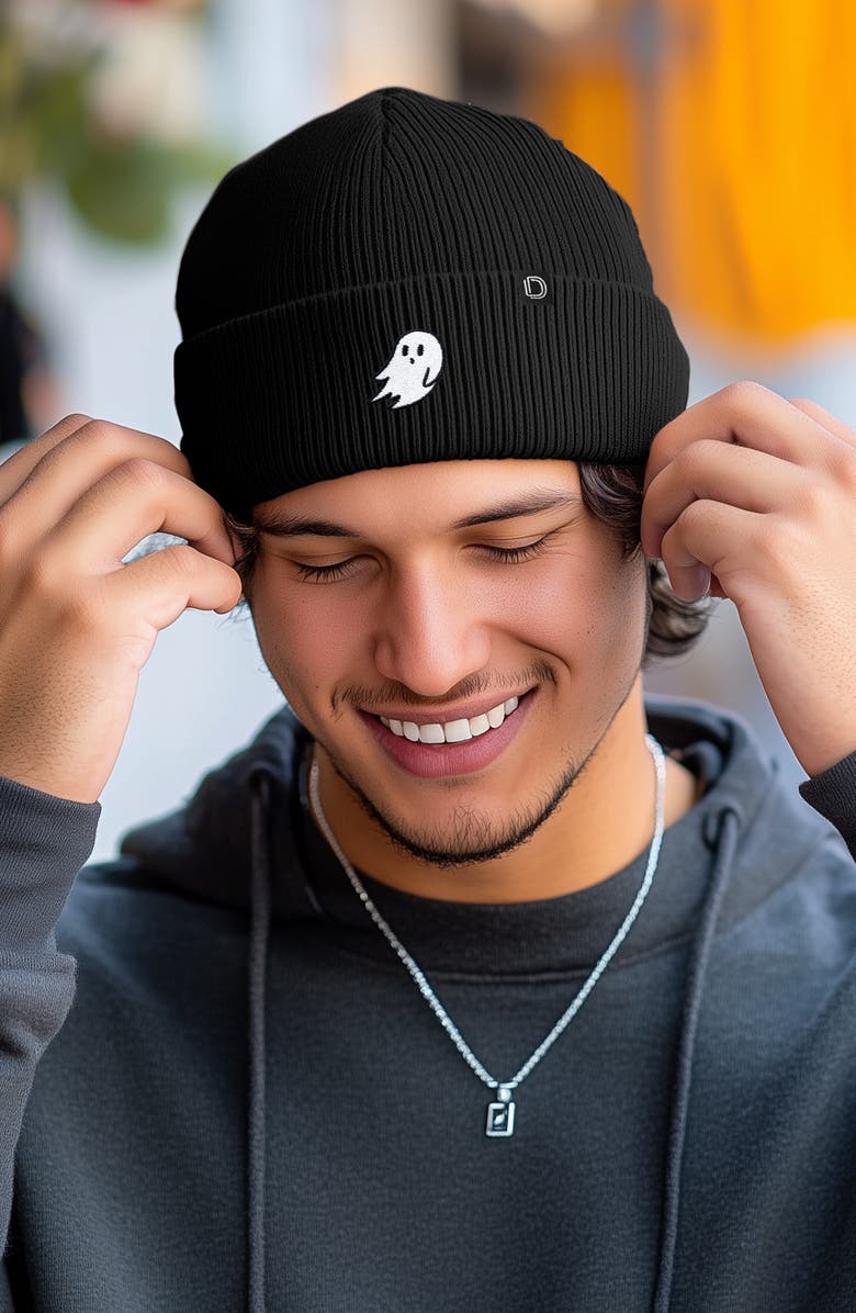 Dalix Ghost Beanie, Alternate, color, Black