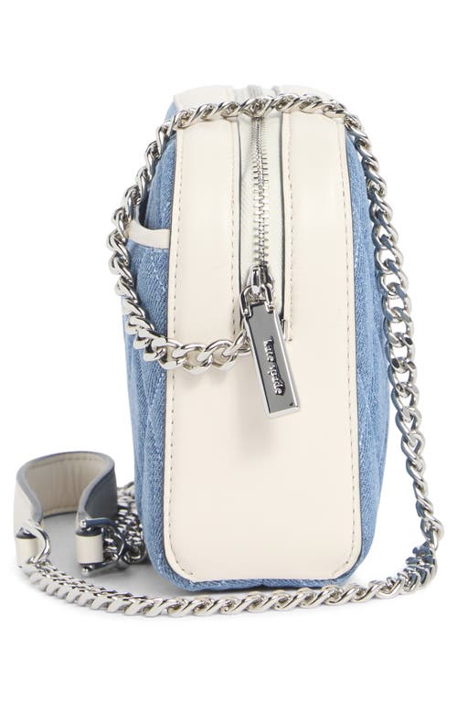 Kate Spade New York Carey Colorblock Denim Mini Camera Bag In Multi