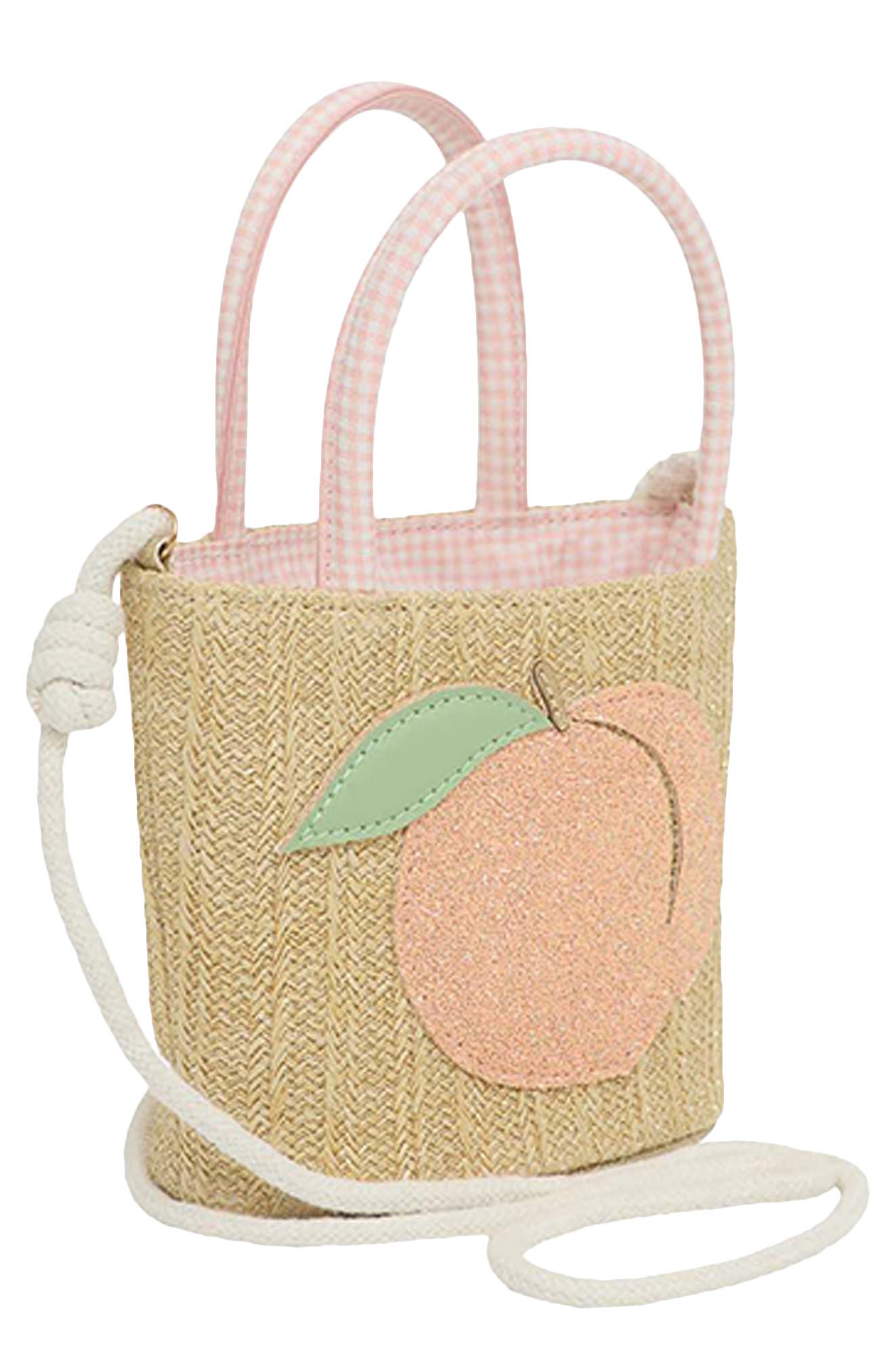 Mimi & Lula Kids' Peach Basket, Main, color, Light/ Pastel Orange