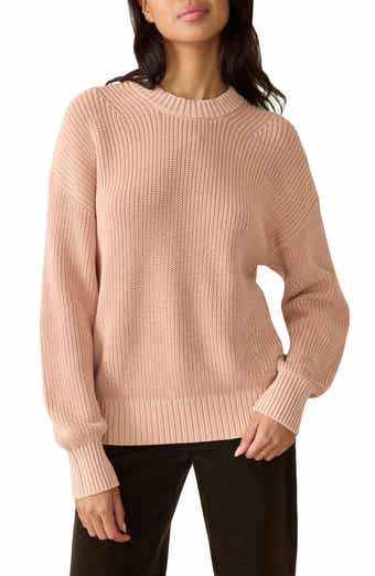 Faherty Sunwashed Organic Cotton Fisherman Sweater