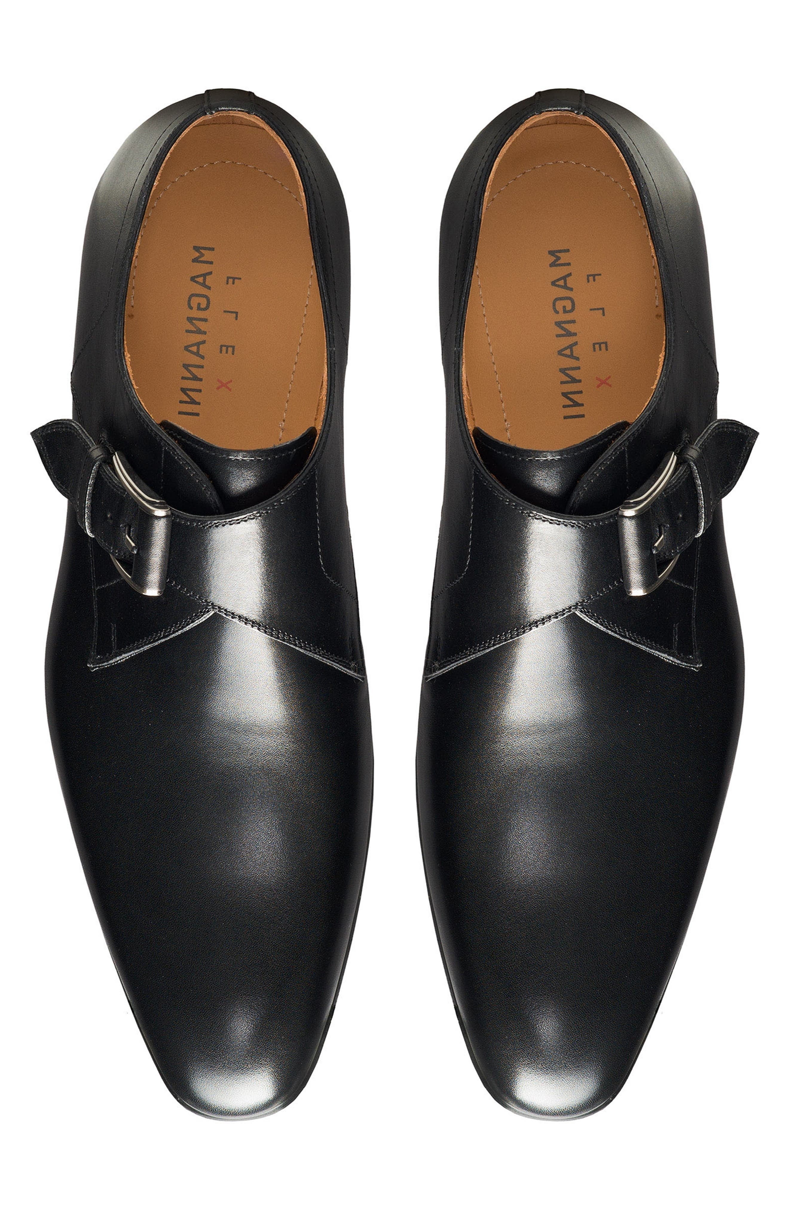 Magnanni Mansfeld Monk Strap Shoe, Alternate, color, 