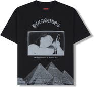 PLEASURES Elevation Heavyweight Cotton Graphic T-Shirt