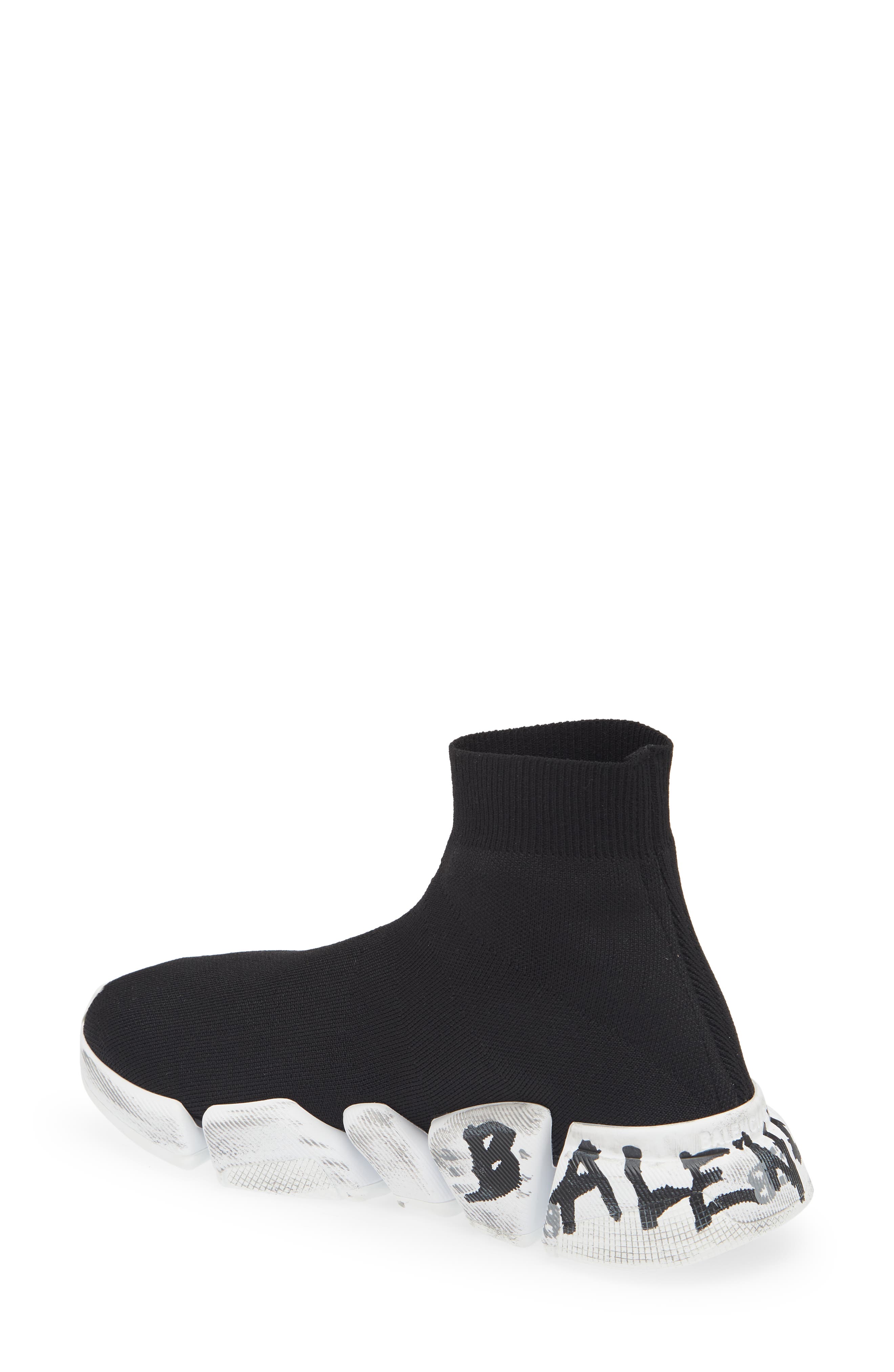 Balenciaga Speed 2.0 Graffiti Recycled Knit Sock Sneaker, Alternate, color, 