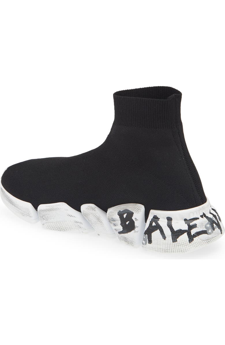Balenciaga Speed 2.0 Graffiti Recycled Knit Sock Sneaker, Alternate, color,