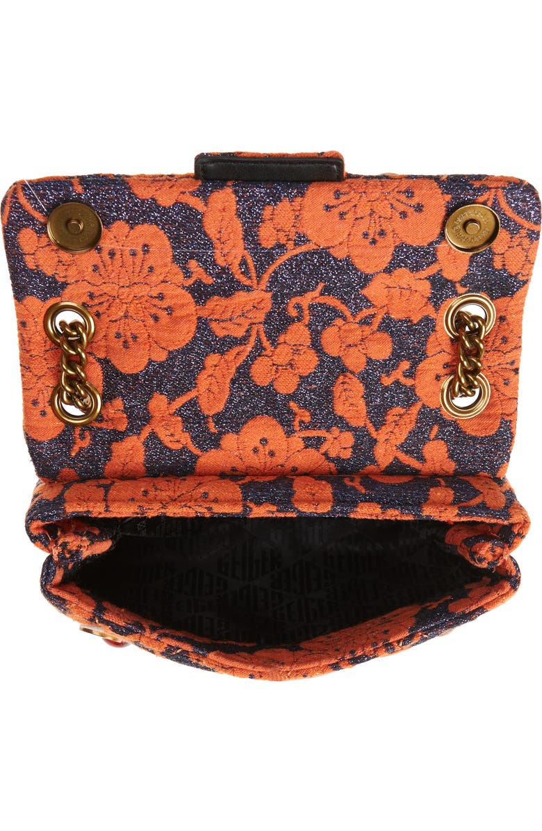 Kurt Geiger London Mini Kensington Brocade Crossbody Bag, Alternate, color,