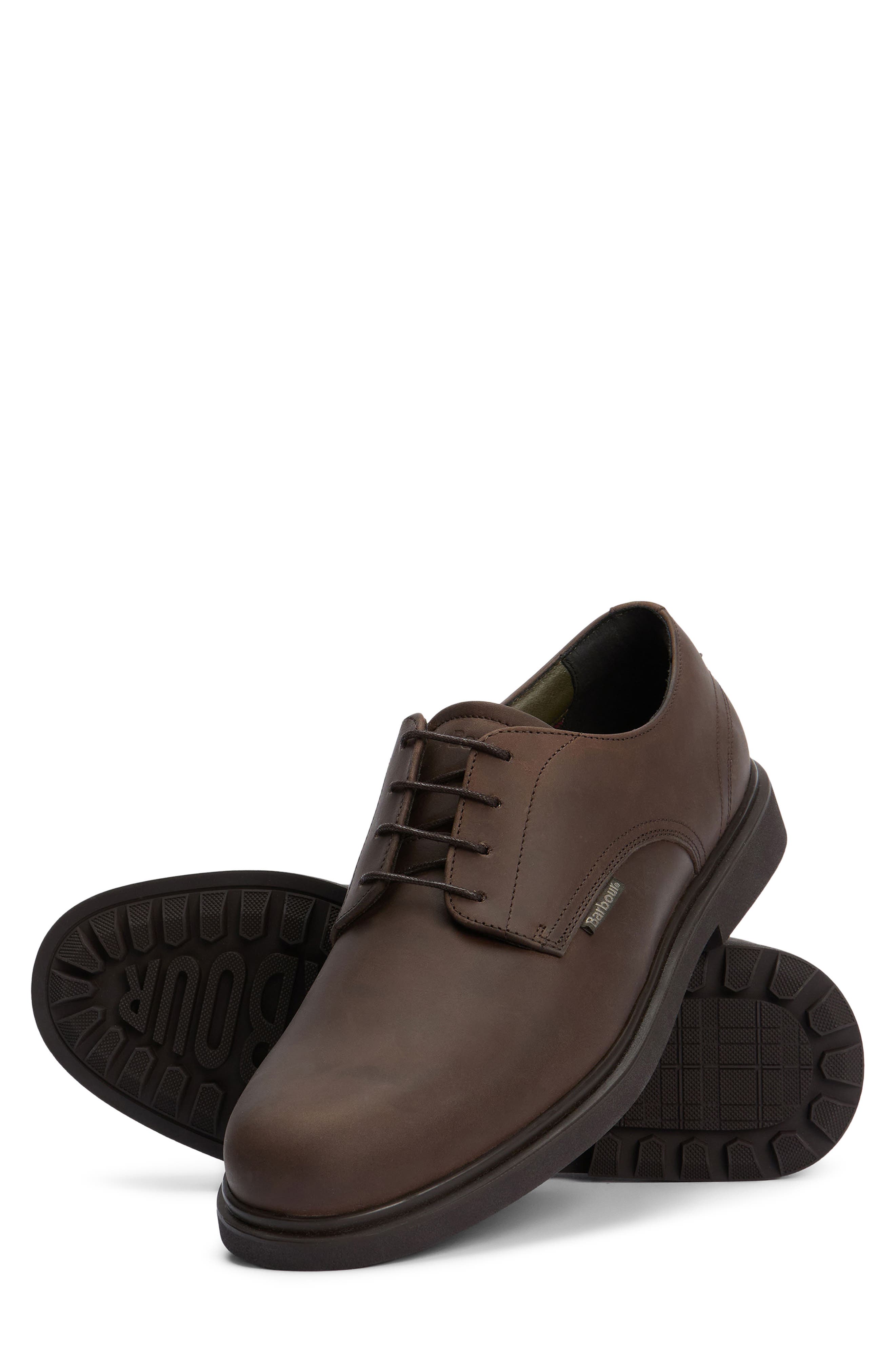 Carthy Plain Toe Derby, Alternate, color, DARK BROWN