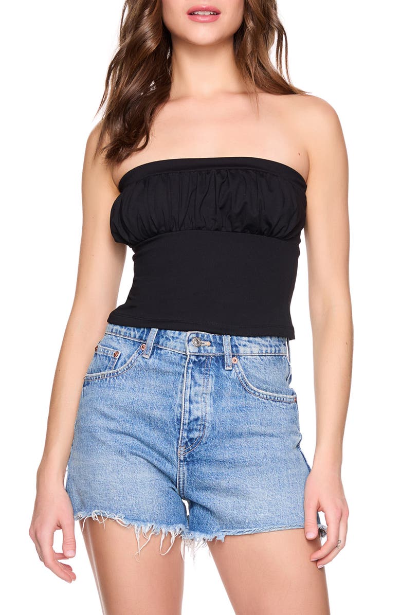 Susana Monaco Gathered Tube Top, Main, color,
