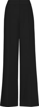 Milly Nash High Waist Cady Wide Leg Pants