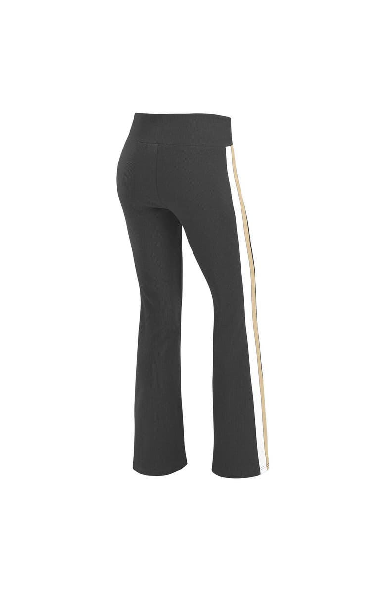 WEAR by Erin Andrews Women's WEAR by Erin Andrews Black New Orleans Saints Yoga Pants, Alternate, color, 