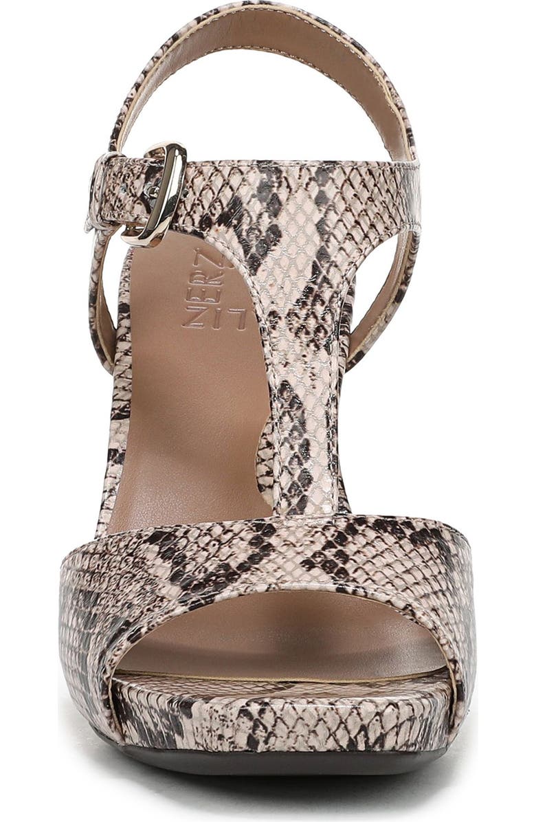 Naturalizer Marlowe T-Strap Sandal, Alternate, color, Beige Multi