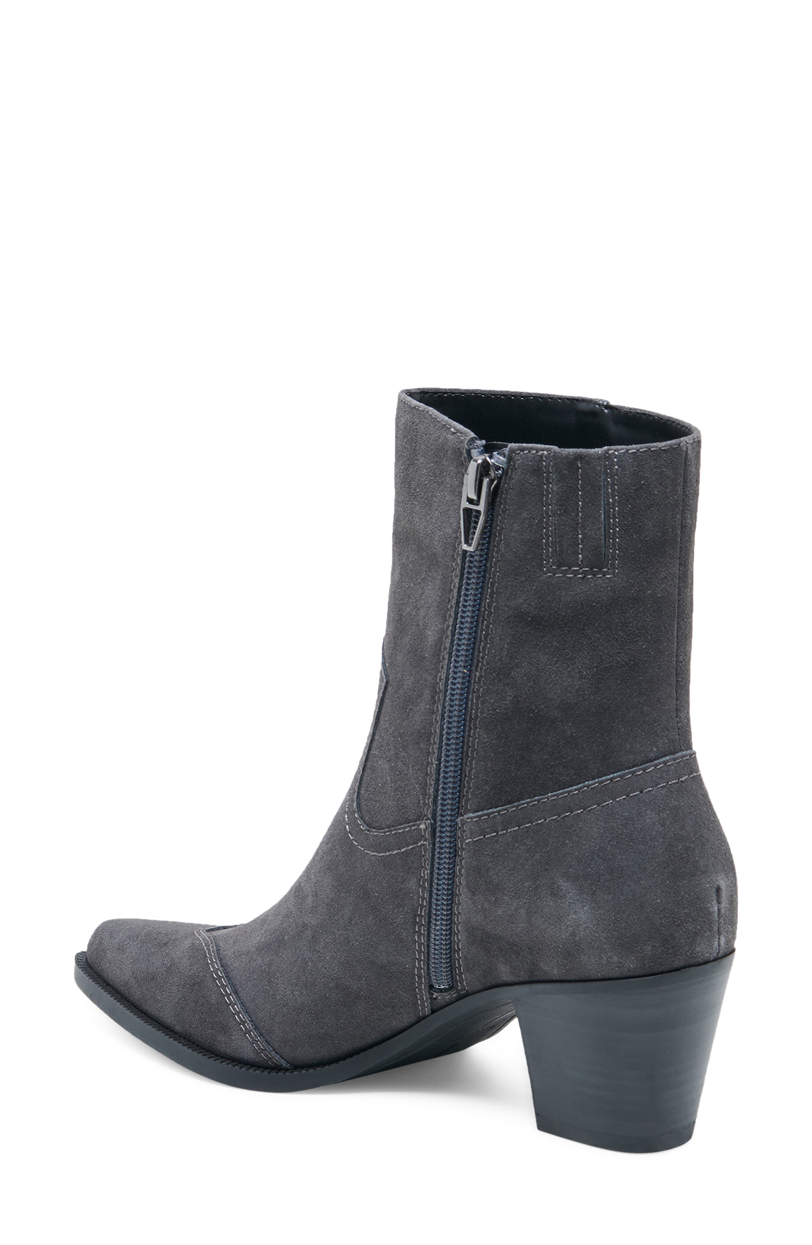Salma Bootie, Alternate, color, ANTHRACITE SUEDE