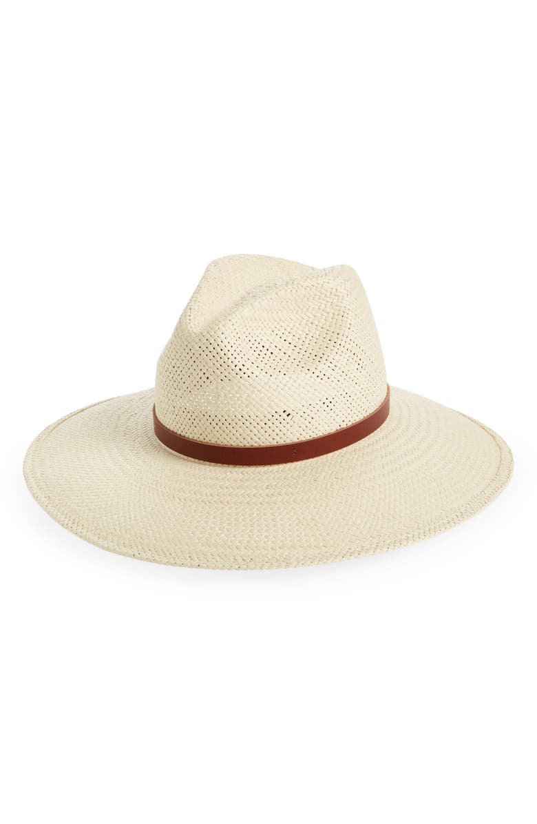 Janessa Leoné Judith Straw Hat, Main, color, Natural