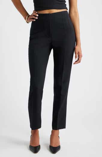 Icon Twill High Waist Cigarette Pants