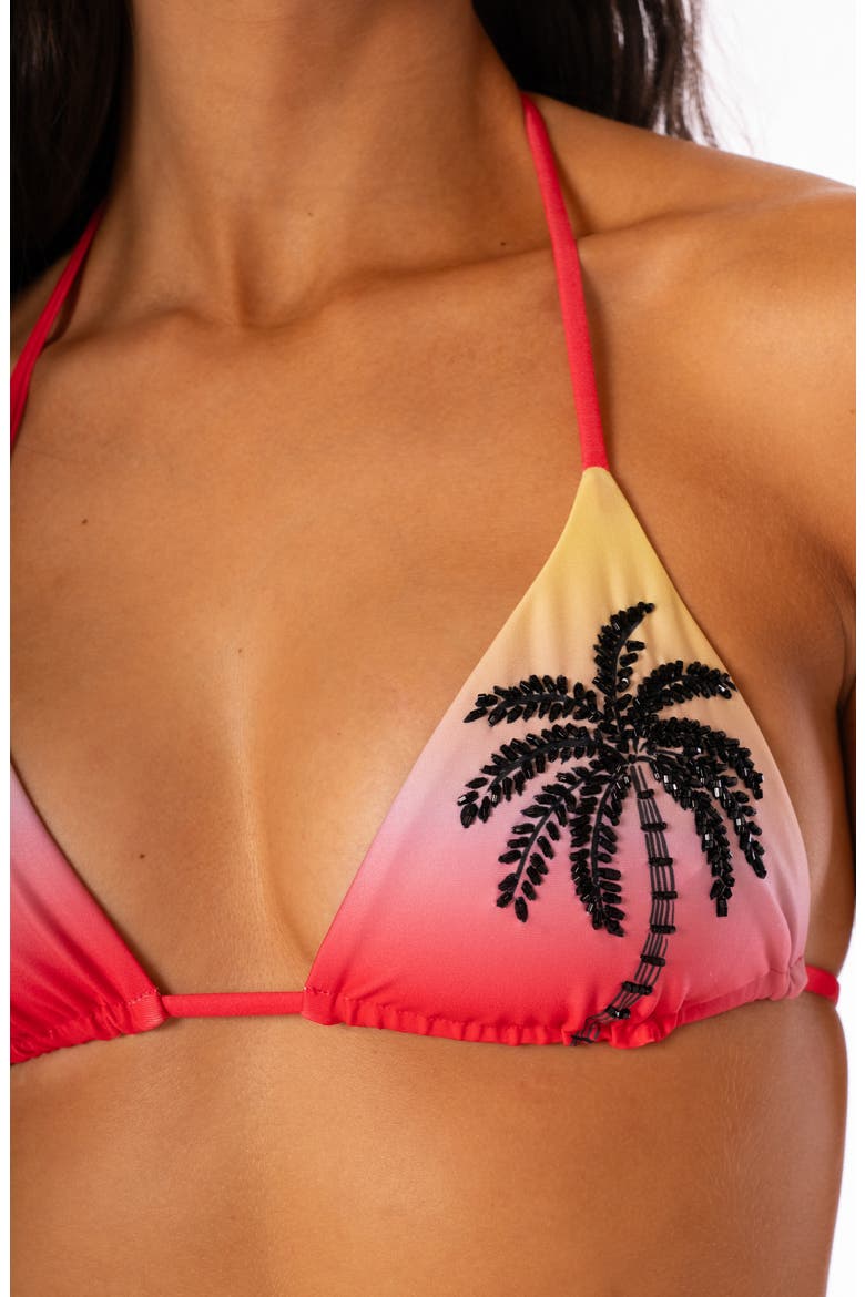 Balmy Reversible Bikini Top, Alternate, color, RED OVERFLOW