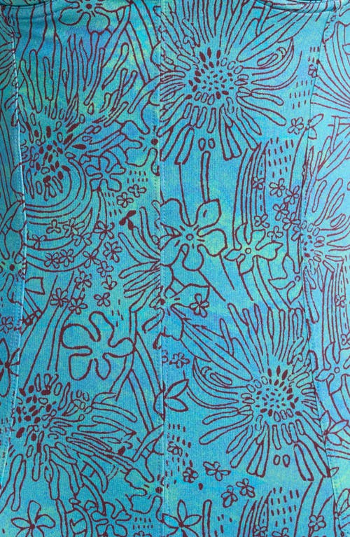 Ulla Johnson Nahla Underwire One-piece Swimsuit In Blue