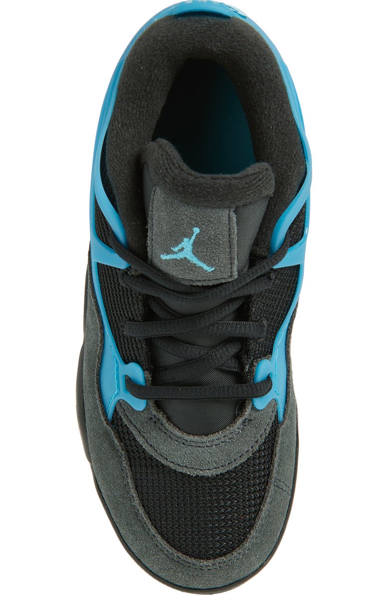 Nike Kids' Air Jordan 4 RM Sneaker, Alternate, color, Black/ Blue/ Anthracite