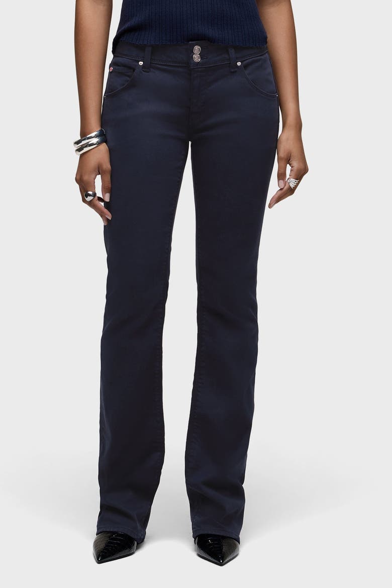 Beth Flap Pocket Baby Bootcut, Alternate, color, NAVY BLAZER