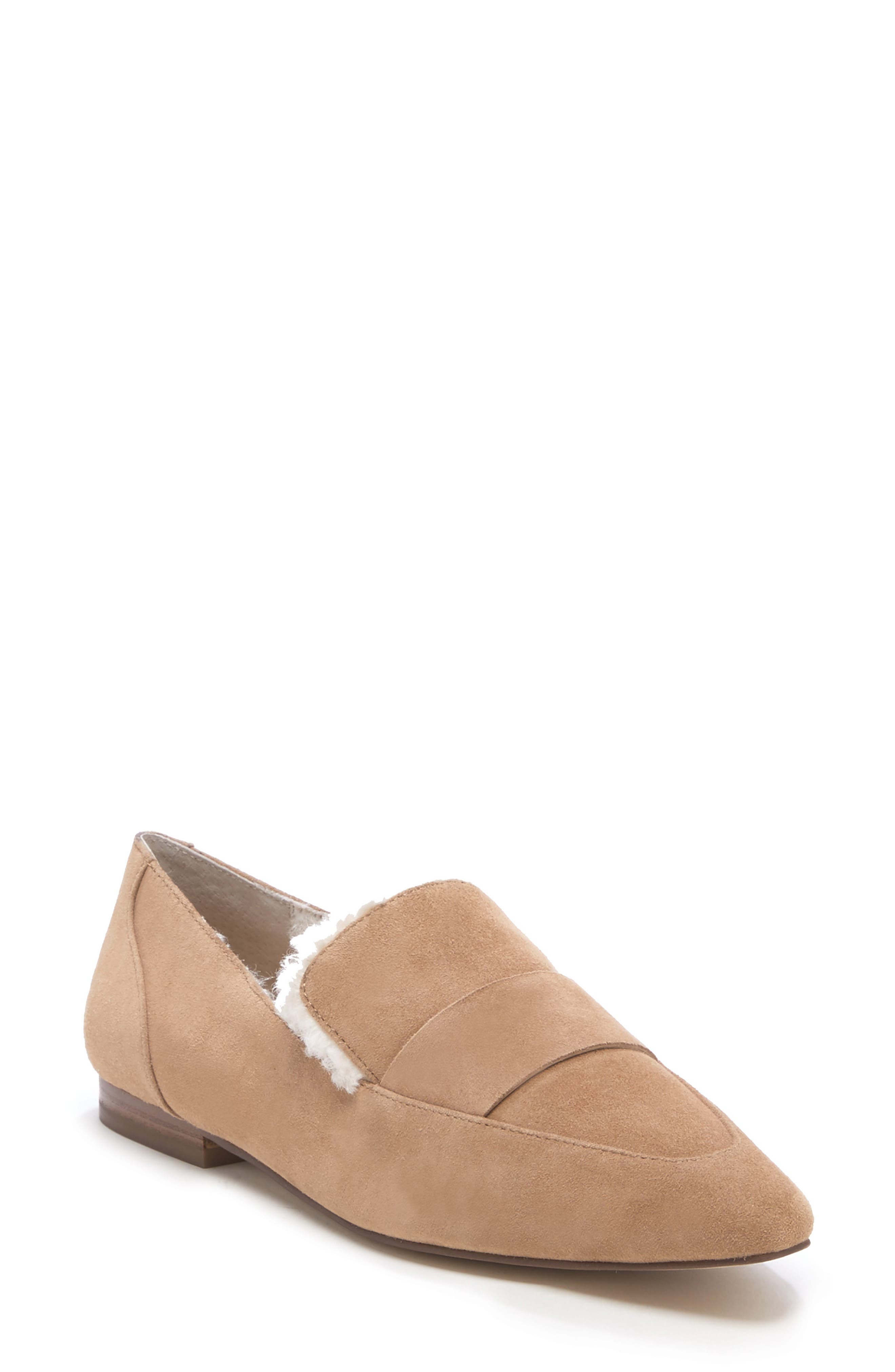 Bettina Loafer, Main, color, WALNUT/ NATURAL LEATHER