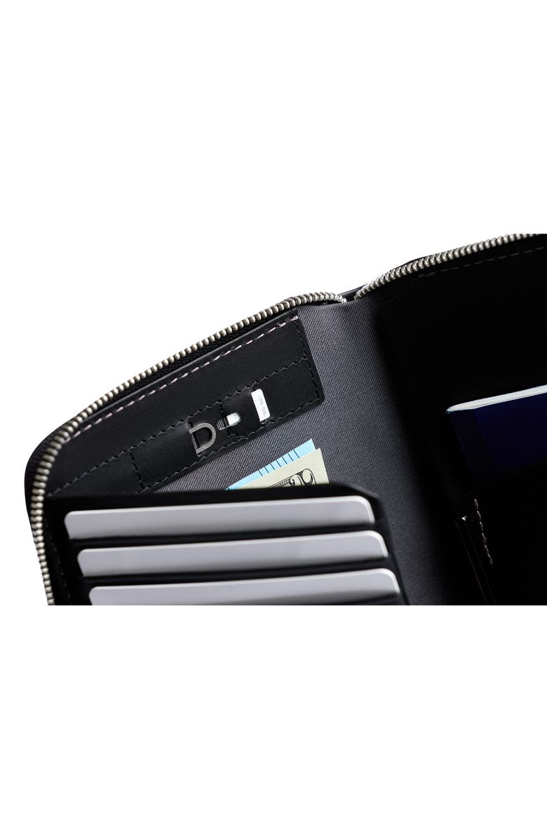 Bellroy Leather RFID Travel Folio, Alternate, color, Black