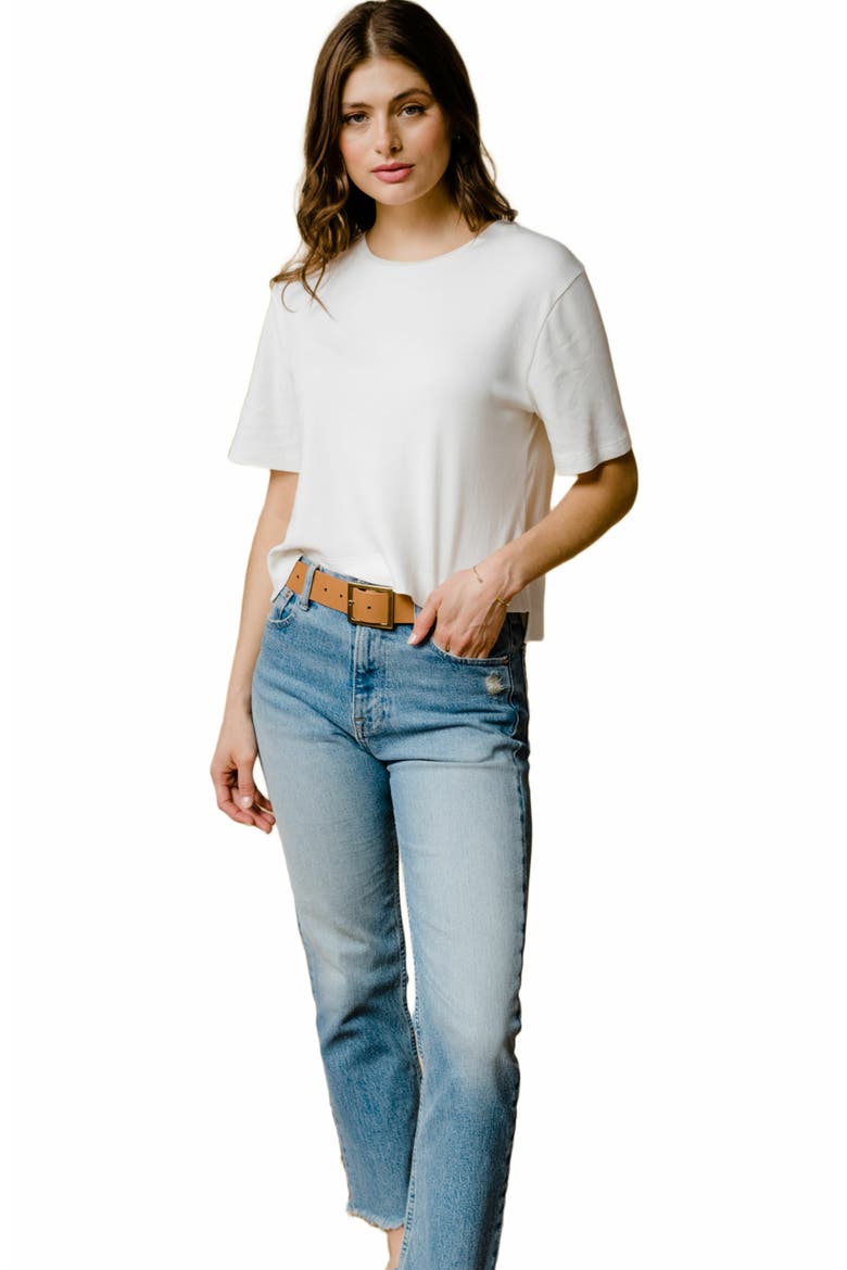 Carolina Belt, Alternate, color, Cognac