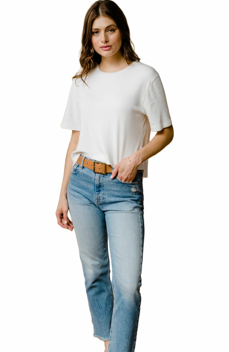 ABLE Carolina Belt, Alternate, color, Cognac