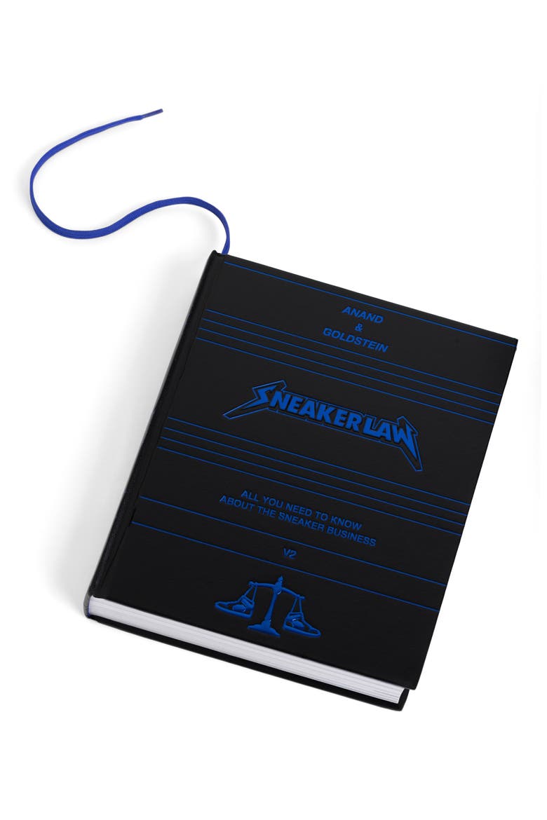 'Sneaker Law V2' Book, Alternate, color, BLACK/BLUE