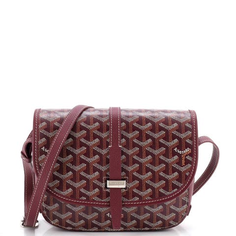 Belvedere III Messenger Bag Coated Canvas with Leather PM