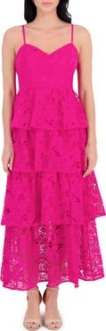 Siena Embroidered Lace Maxi Dress