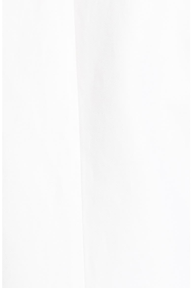 Clark Oversize Double Breasted Cotton & Linen Blazer, Alternate, color, WHITE
