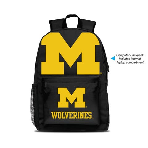 Michigan Wolverines MOJO Large Logo Fan Backpack