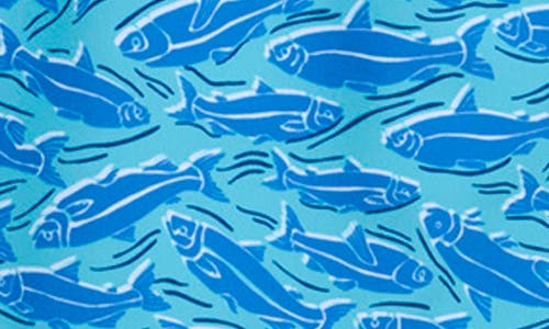 Vineyard Vines Kids' Chappy Swim Trunks In Blue