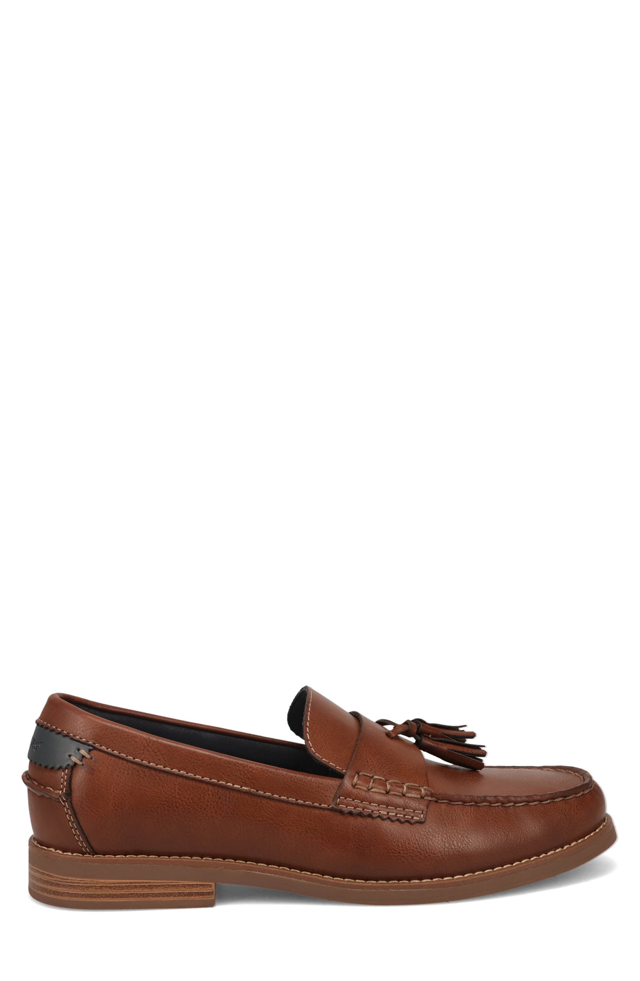 Pullman Two Tone Leather Loafer, Alternate, color, COGNAC
