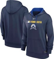 Nike Women's Nike Navy Minnesota Twins Authentic Collection City Connect Performance Pullover Hoodie