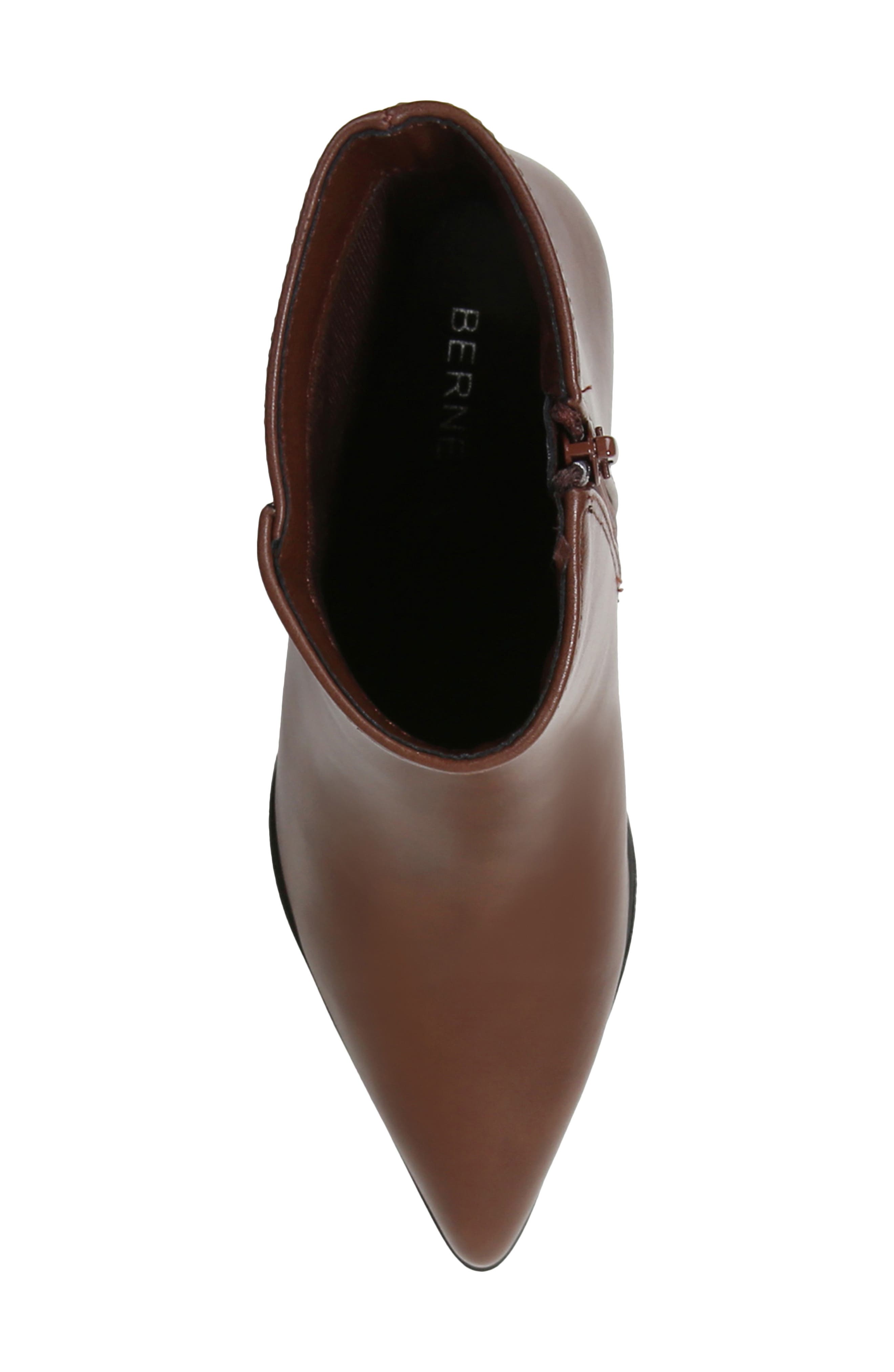 Adina Pointed Toe Bootie, Alternate, color, BROWN