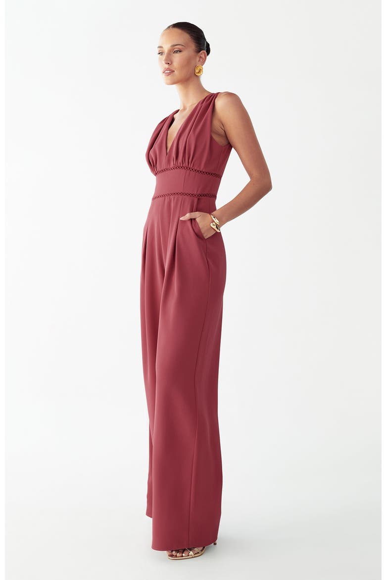 Lyle Jumpsuit, Alternate, color, China Rose