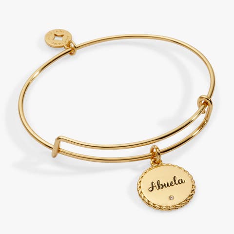 Abuela Charm Bangle Bracelet