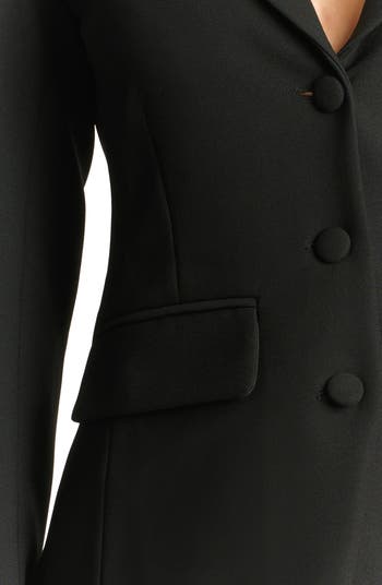 Megan Renee Structured Double Breasted Blazer